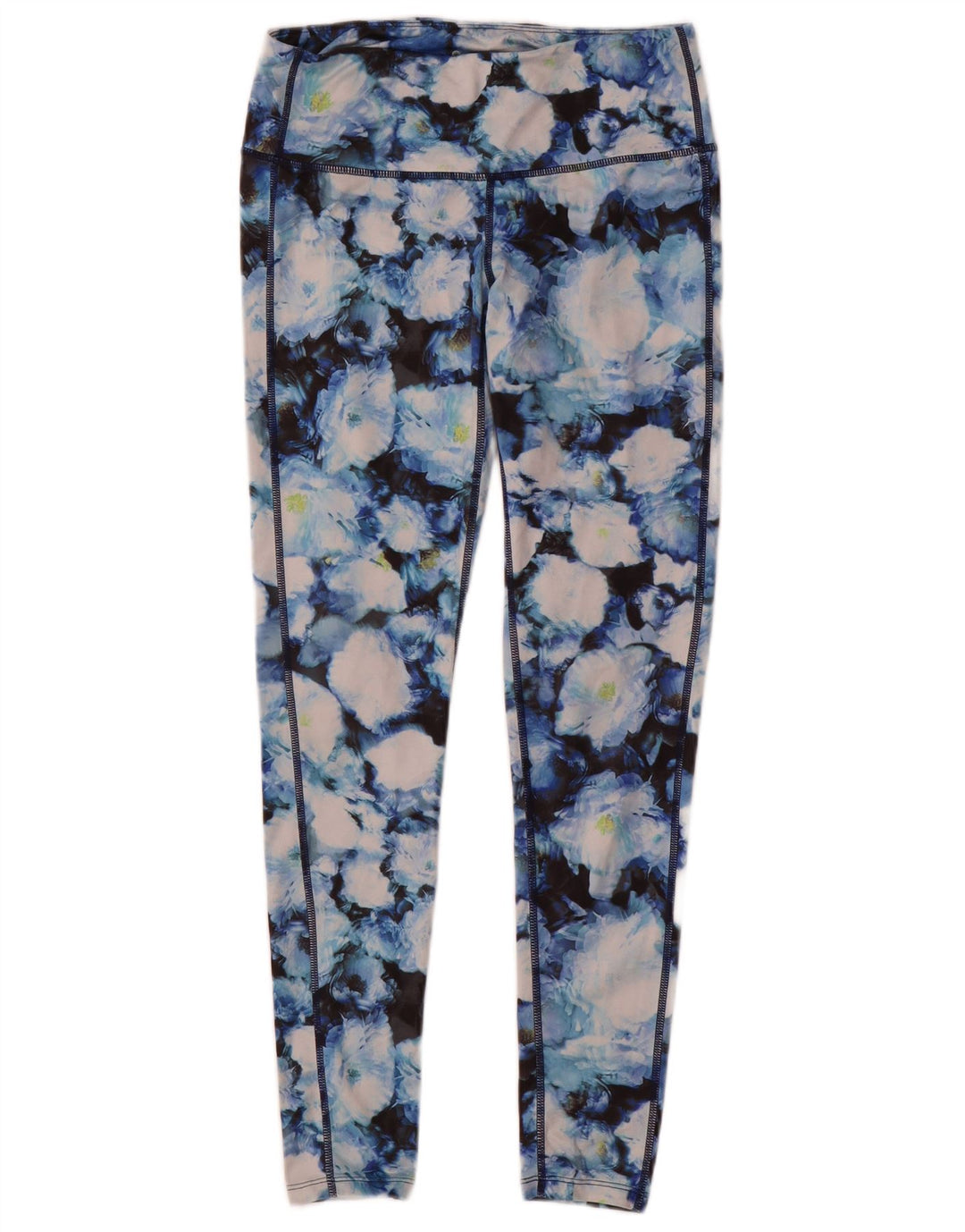 Leggings pentru femei Athleta UK 10 Poliester floral multicolor mic