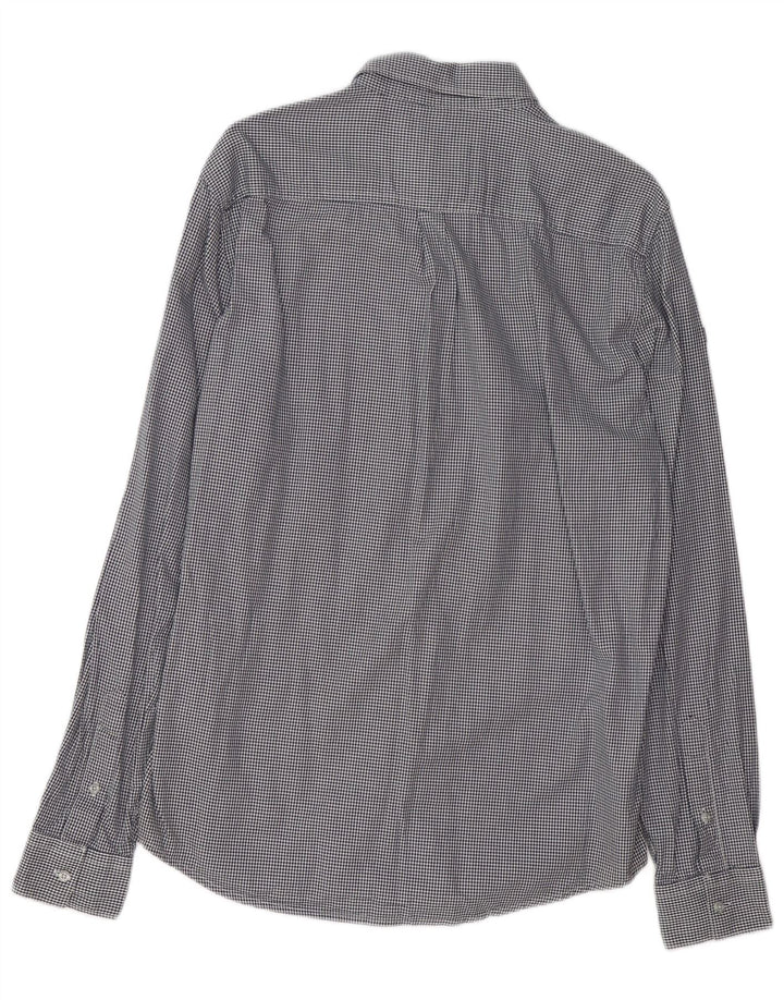 Cămașă pentru bărbați SUPERDRY, cu tăiere obișnuită, mare, albastru bleumarin, din bumbac