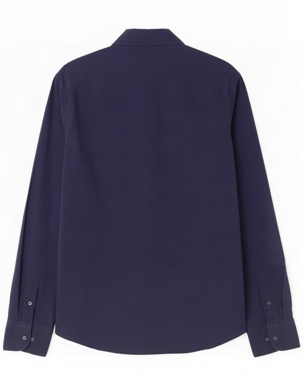 Camasa Massimo Dutti pentru barbati XL Bumbac bleumarin