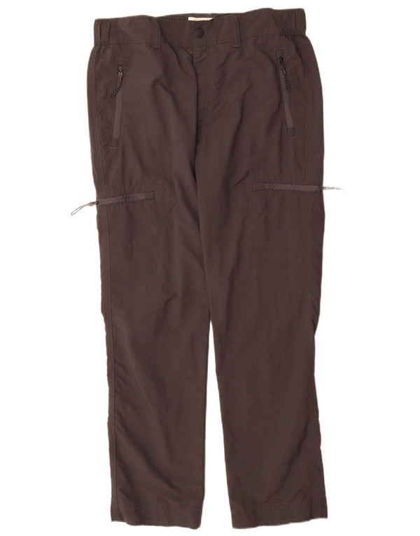 Pantaloni cargo drepti pentru bărbați Marks & Spencer W32 L29 poliamidă gri