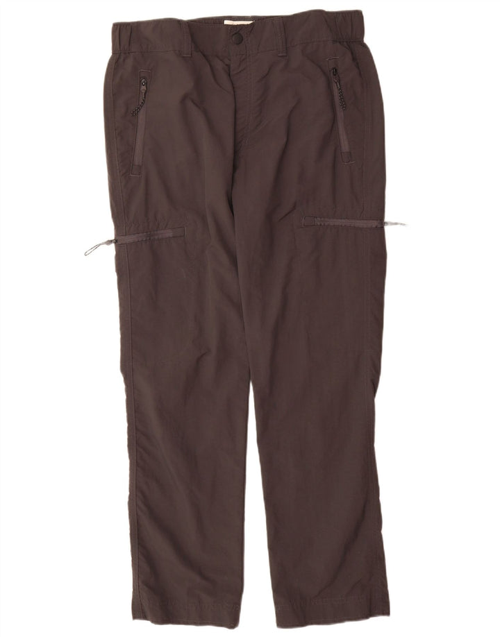 Pantaloni cargo drepti pentru bărbați Marks & Spencer W32 L29 poliamidă gri