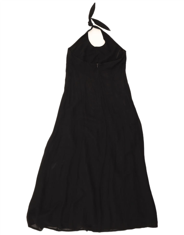 Swish Rochie Halter pentru femei UK 10 Small Black Viscose