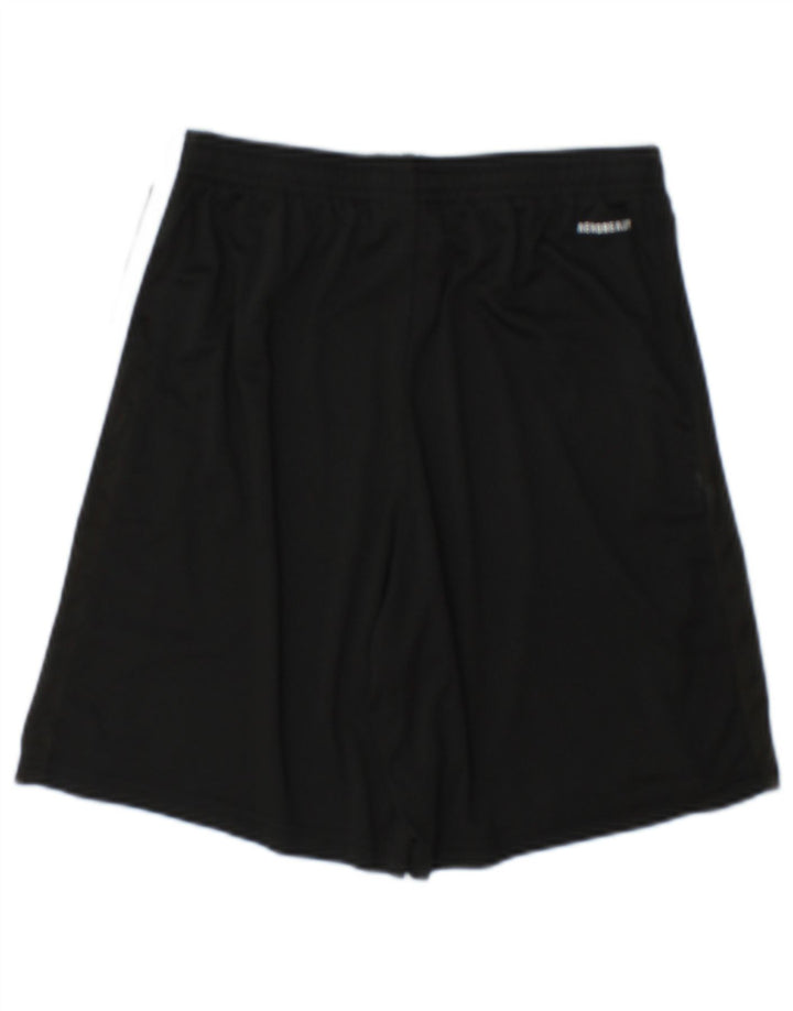 Pantaloni scurți sport Aeroready Adidas pentru bărbați, poliester mediu negru