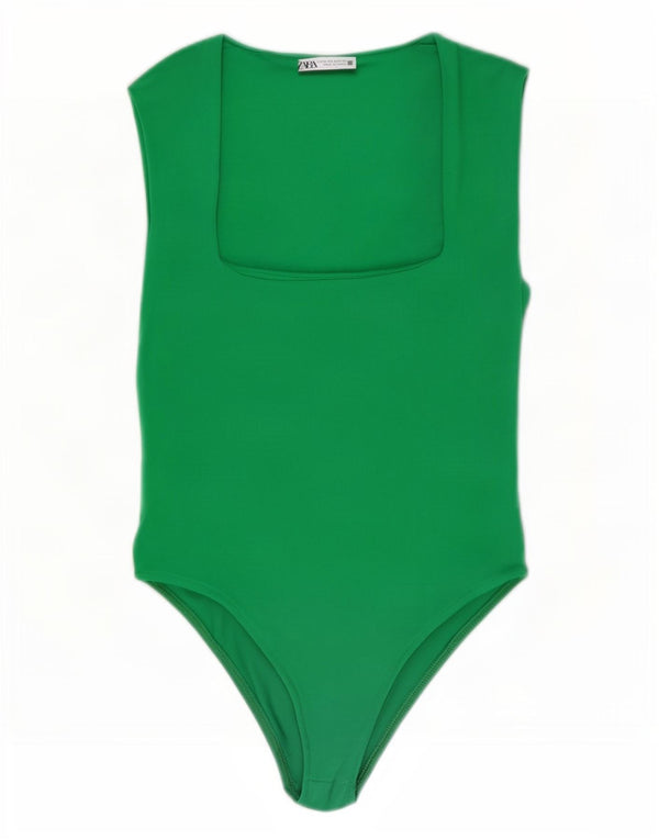 Body Zara pentru femei UK 12 Medium Green