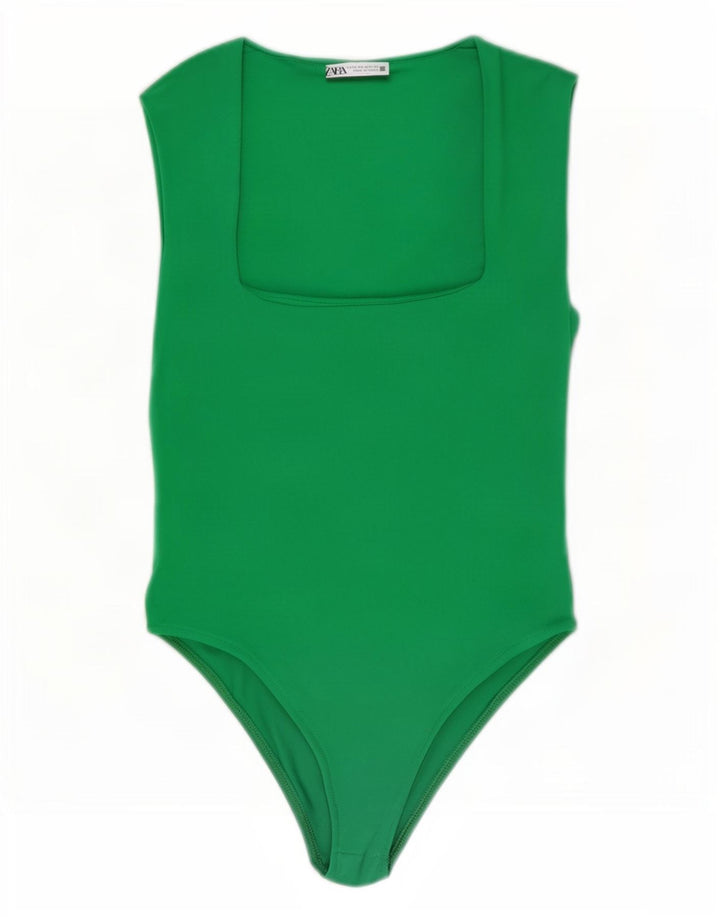 Body Zara pentru femei UK 12 Medium Green