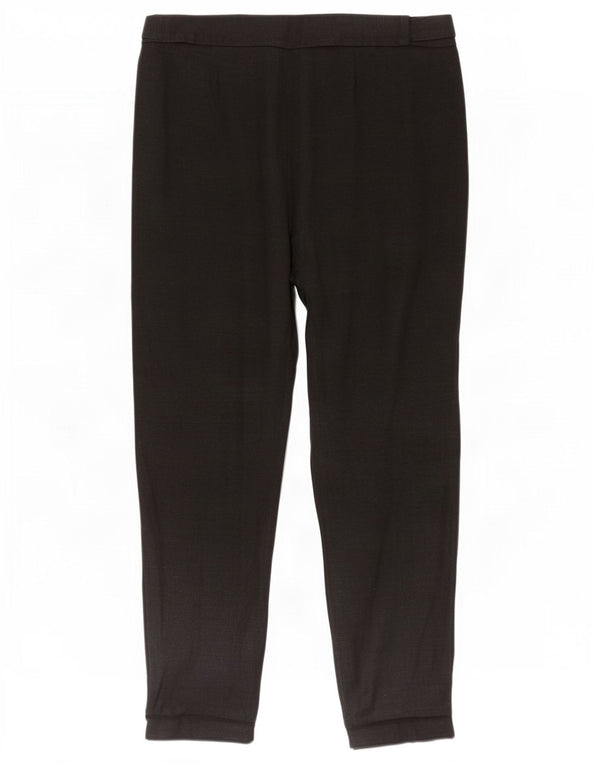 Pantaloni tăiați conici pentru femei Marks & Spencer UK 14 Large W34 L26 Gri