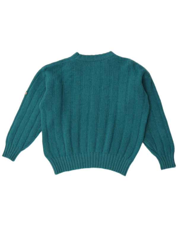 Marina Yachting Pulover pentru damă cu gât crew pulover UK 20 2XL Lână albastră