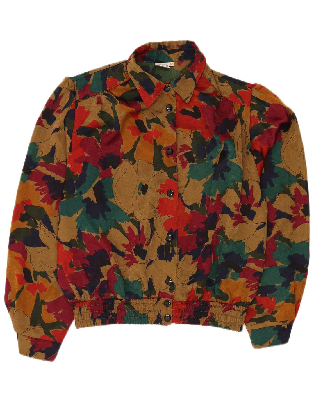 Bluză cămașă pentru femei JORG PETERSON EU 42 mare, multicoloră, florală