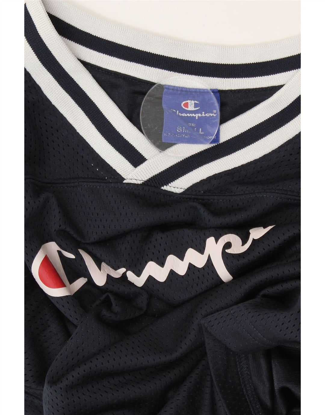 Tricou grafic supradimensionat pentru femei CHAMPION Top UK 10 Small Bleumarin