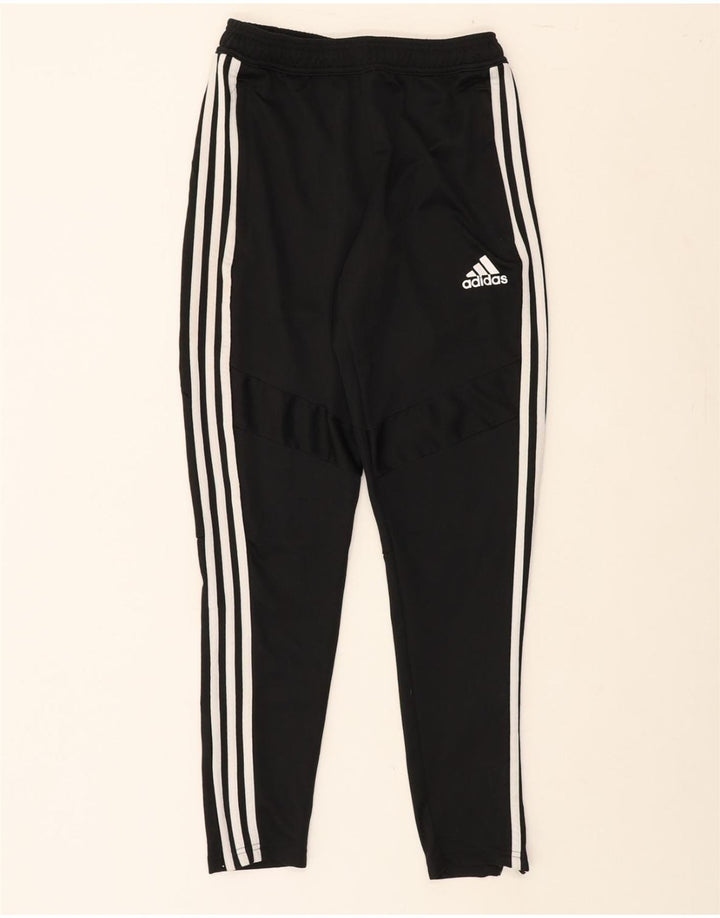 ADIDAS Mens Tracksuit Trousers Small  Black Polyester Vintage Adidas and Second-Hand Adidas from Messina Hembry 