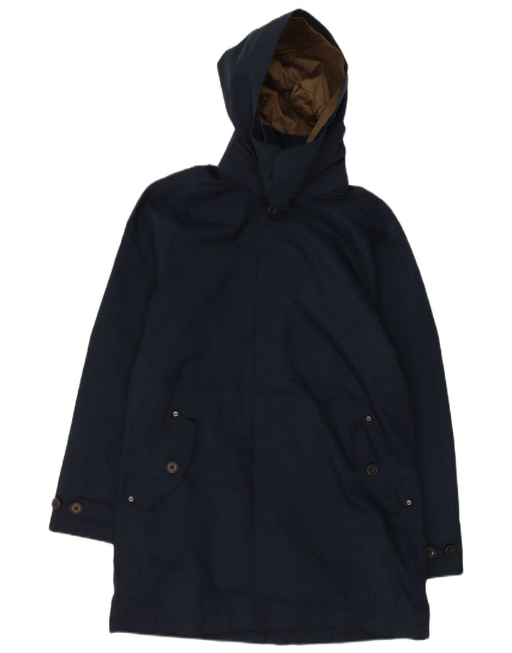 Jachetă parka cu glugă Timberland pentru bărbați UK 40 mare, poliester bleumarin
