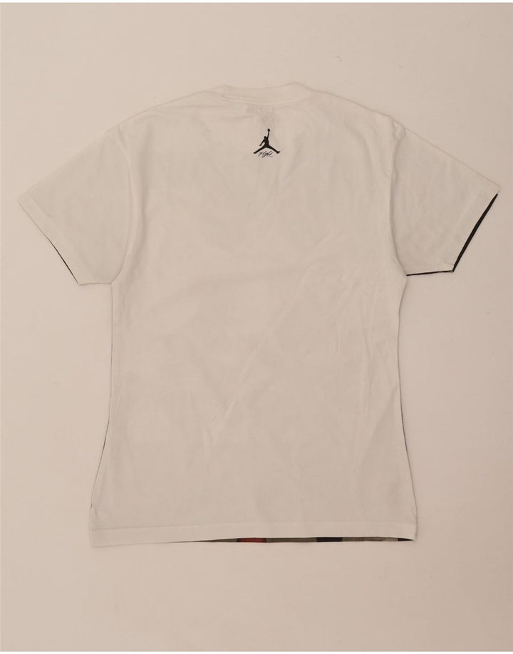 Tricou cu grafic Michael Jordan Jordan pentru bărbați Top mic alb