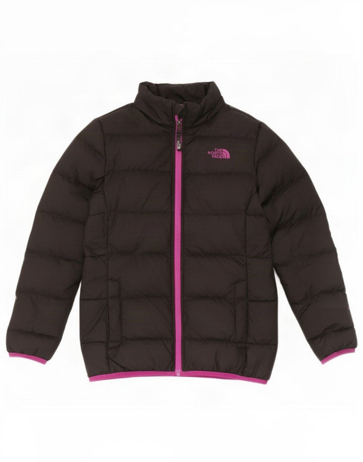 Jachetă căptușită pentru fete The North Face 9-10 ani poliester mediu negru