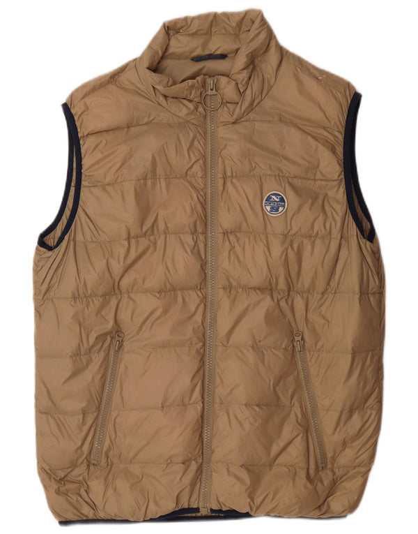 Gilet căptușit pentru bărbați North Sails UK 42 XL Bej