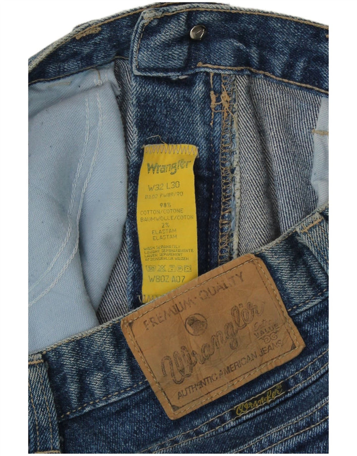 Blugi slim pentru femei Wrangler W32 L30 bumbac albastru
