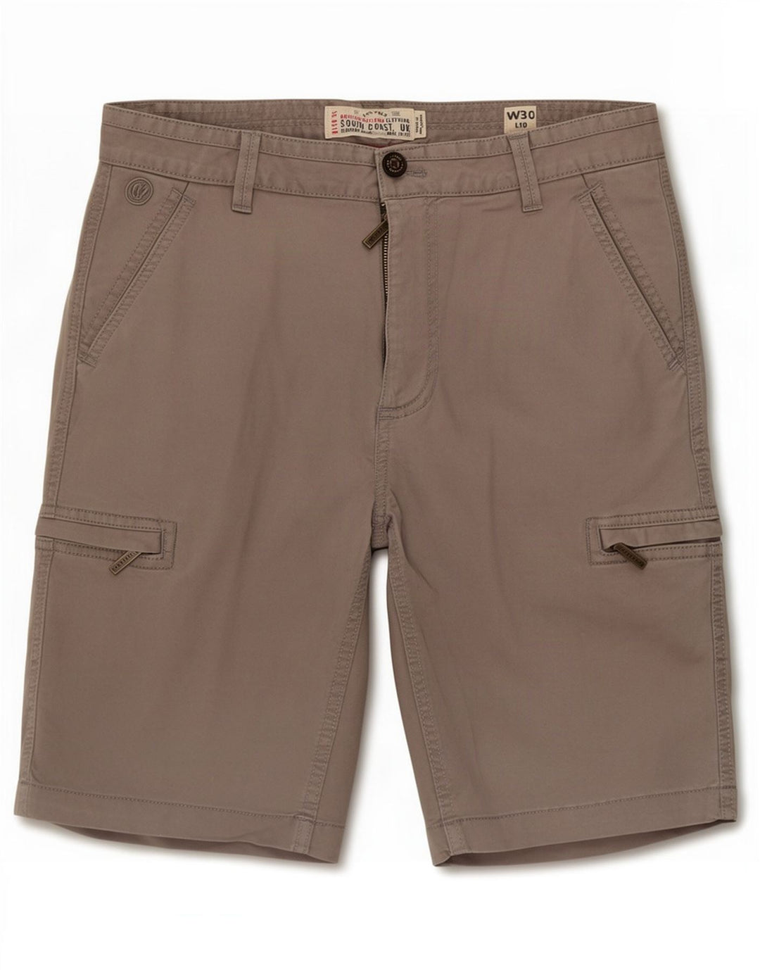 Pantaloni scurți cargo pentru bărbați Fat Face, mediu W30, bumbac gri