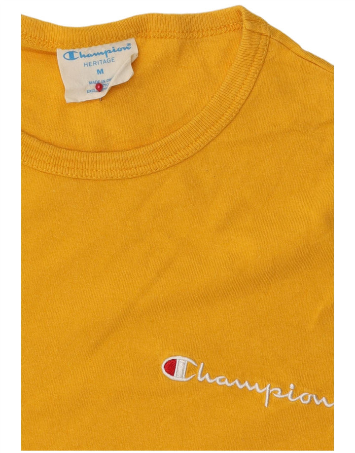 Tricou pentru bărbați CHAMPION Heritage Top Mediu Galben