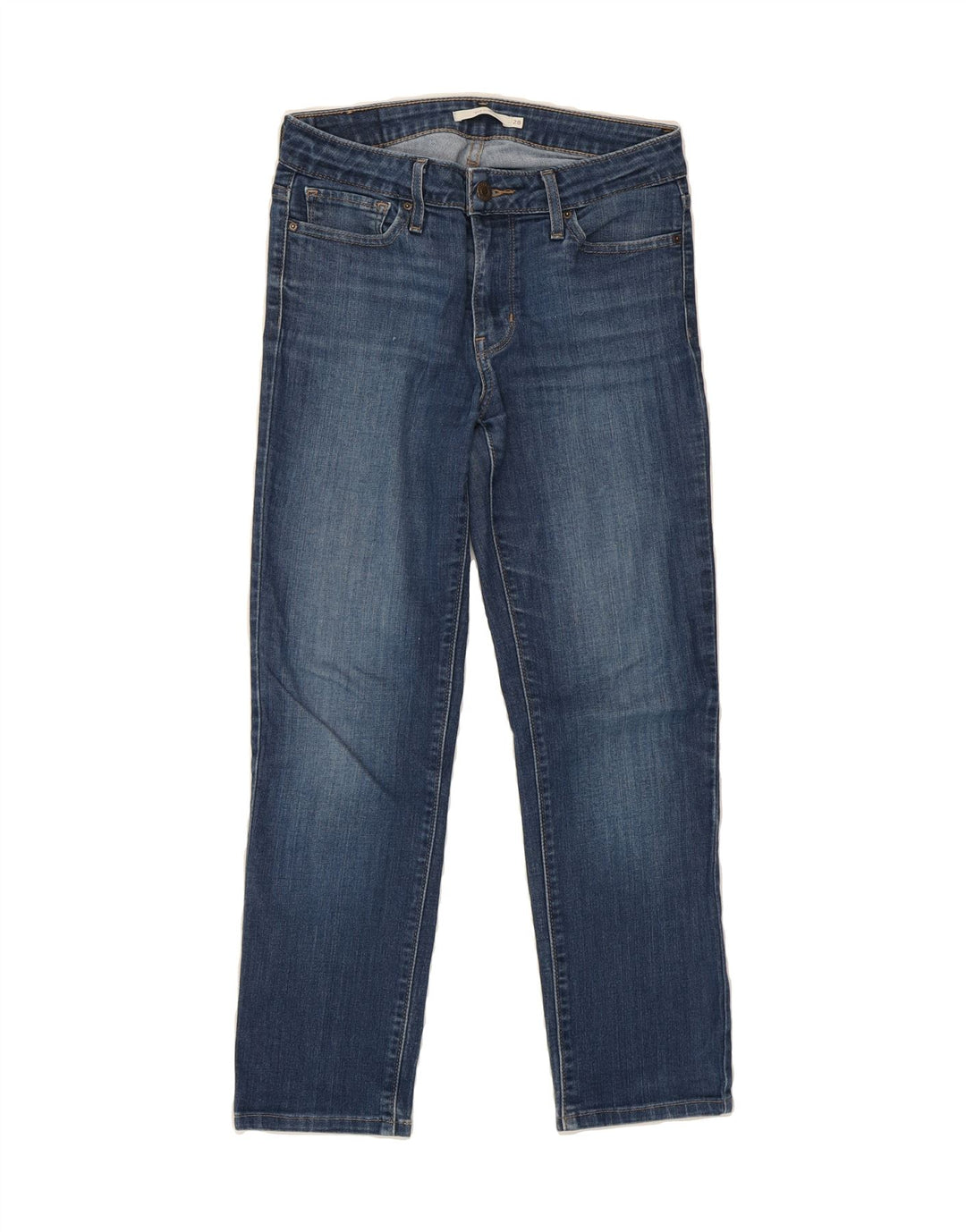 LEVI'S Womens 712 Slim Jeans W28 L26 Blue Cotton Vintage Levi's and Second-Hand Levi's from Messina Hembry 