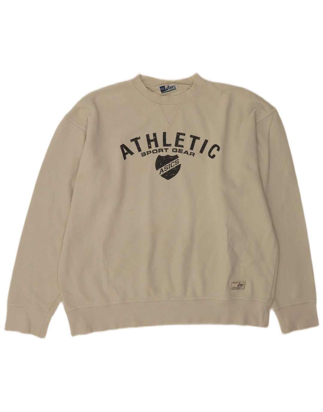 Pulover Asics pentru bărbați cu grafică, 2XL, bej