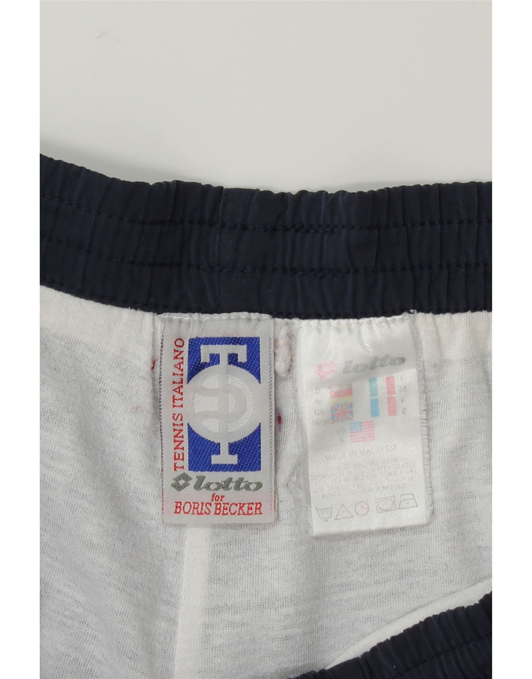 LOTTO Mens Tracksuit Trousers Small Navy Blue Polyester Vintage Lotto and Second-Hand Lotto from Messina Hembry 