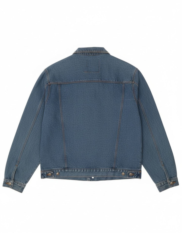 Jachetă de blugi vintage pentru bărbați UK 42 XL Blue Cotton Classic