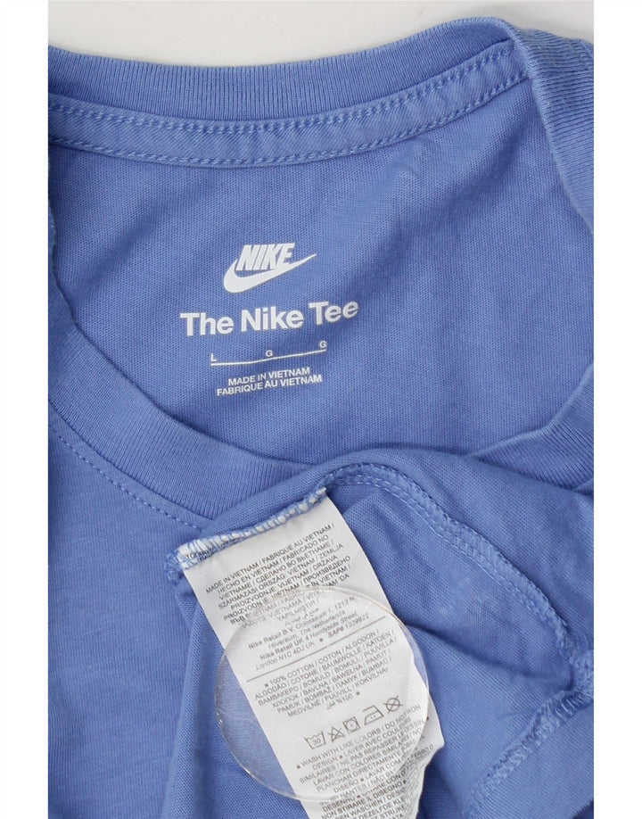 Tricou pentru bărbați Nike Top mare, albastru, bumbac