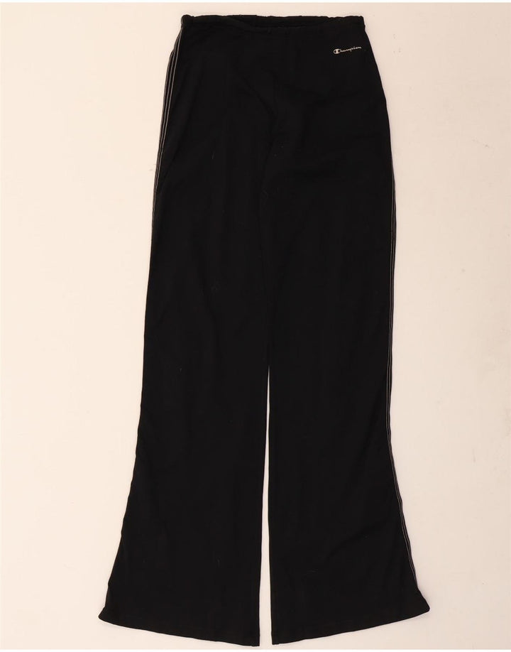 Pantaloni de trening Champion pentru femei UK 16 Poliamidă neagră mare