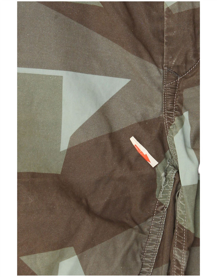 Pantaloni scurți chino pentru bărbați Replay W30, bumbac geometric multicolor mediu