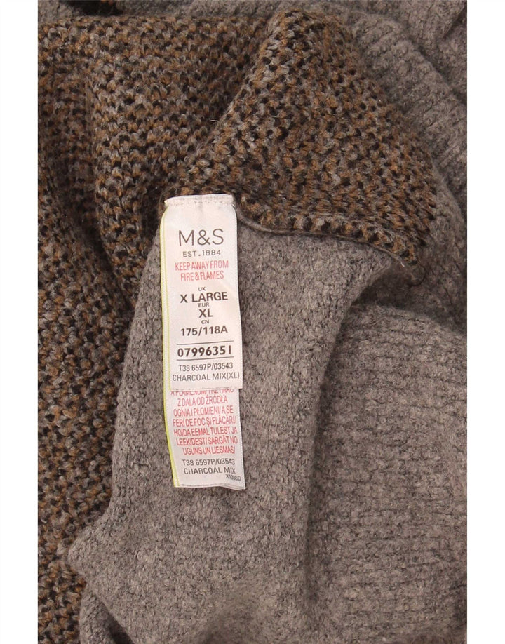 Pulover cu gât țestoasă pentru femei Marks & Spencer UK 18 XL gri