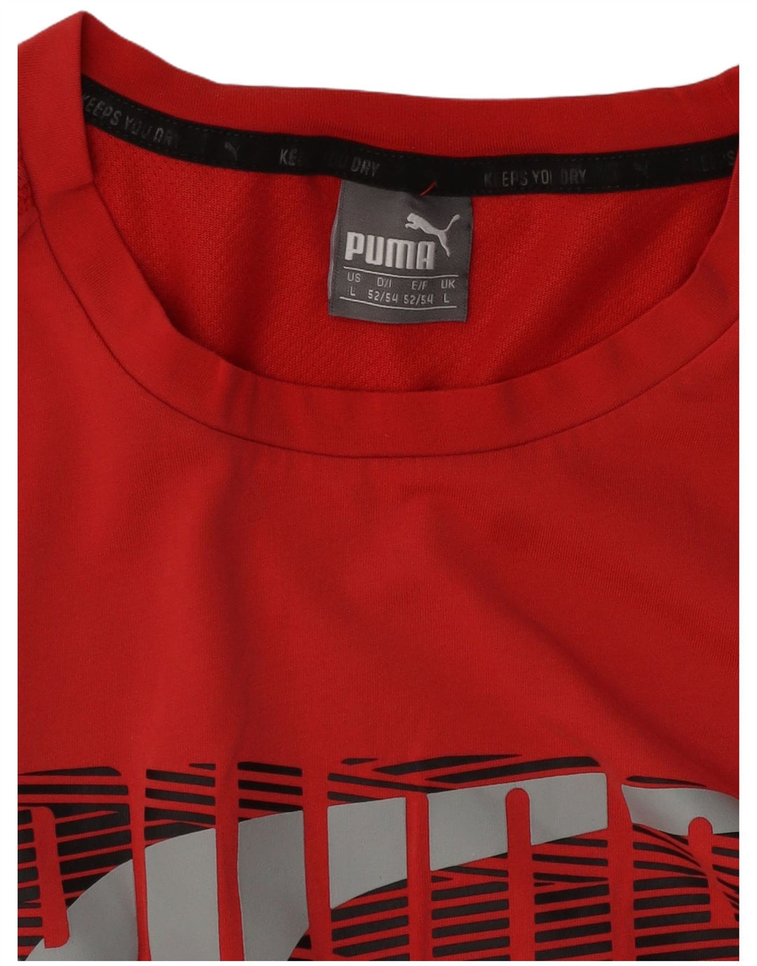 Tricou grafic Puma pentru bărbați Top Large Red