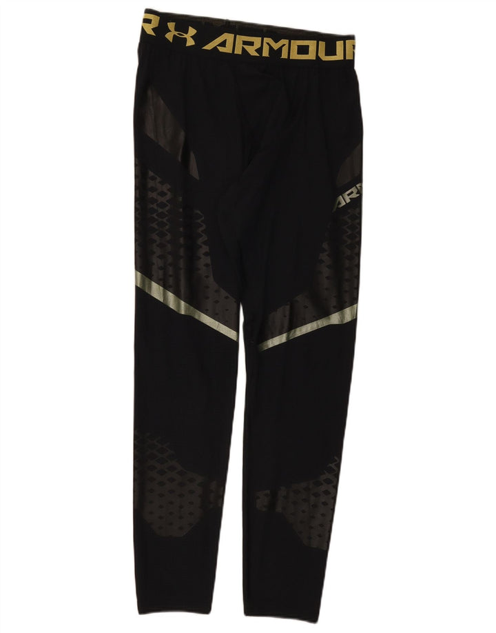 Leggings grafici pentru bărbați Under Armour, negru, color block