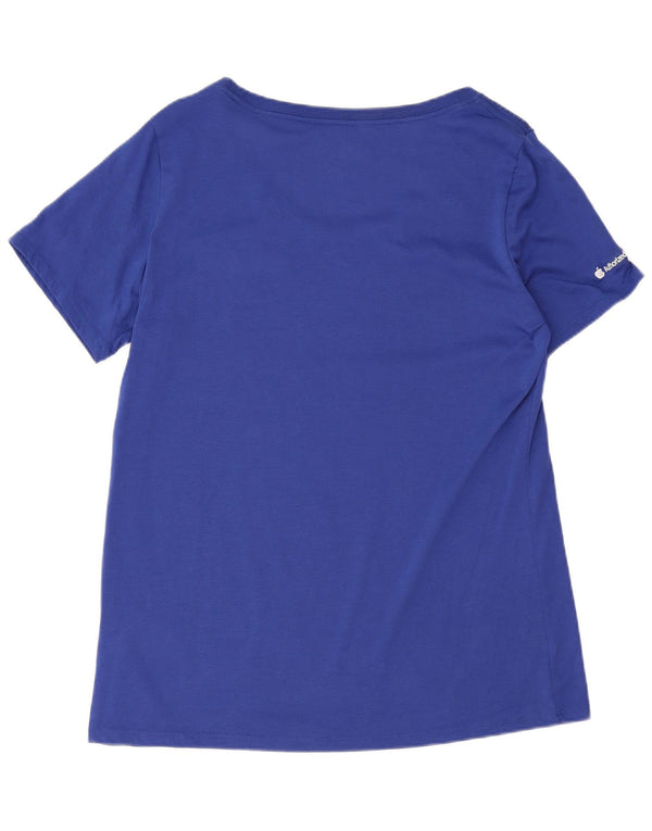 Tricou Nike Dri Fit pentru femei Top UK 14 Medium Blue Bumbac