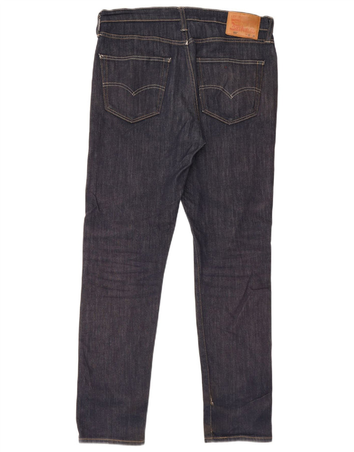Blugi drepti pentru bărbați Levi's 522 W32 L32 bumbac bleumarin