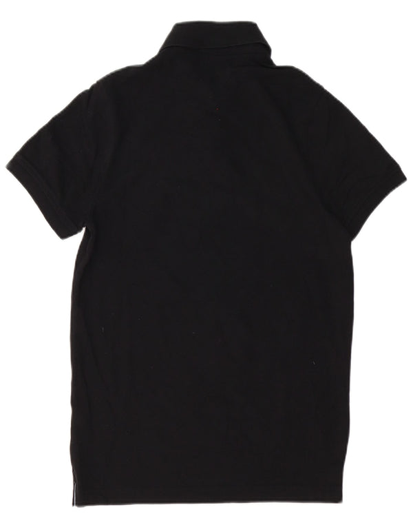 Cămașă polo pentru bărbați Tommy Hilfiger Slim Fit XS bumbac negru