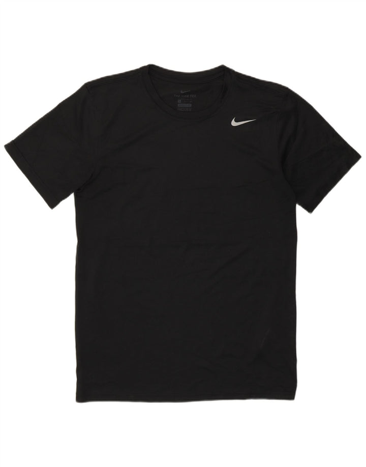 Tricou Nike Dri Fit pentru bărbați Top mic poliester negru