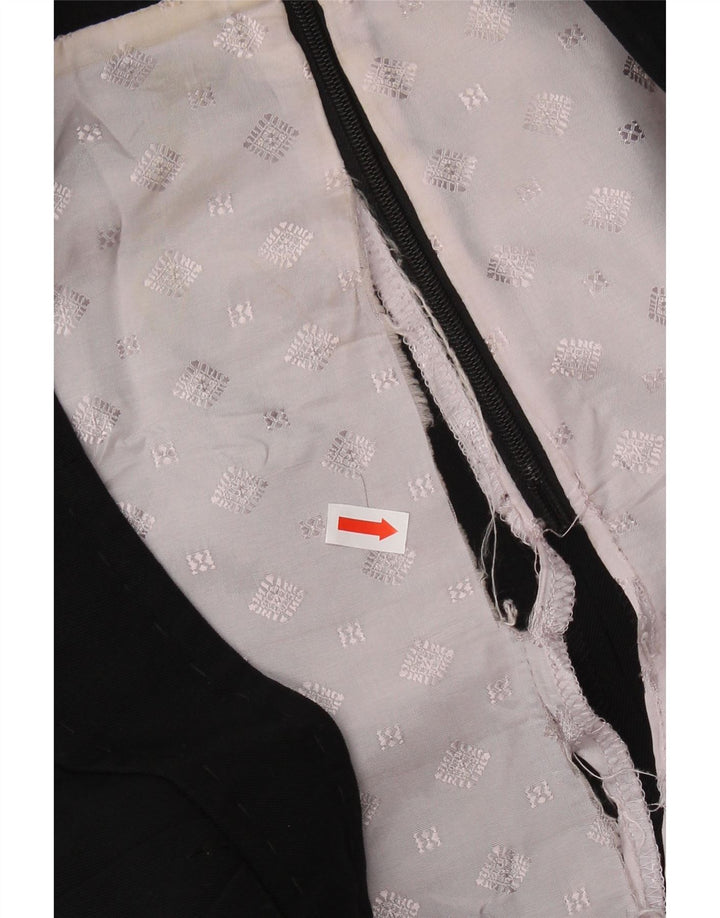 Fusta în formă de A pentru femei COAST UK 16 Large W34 Poliester negru