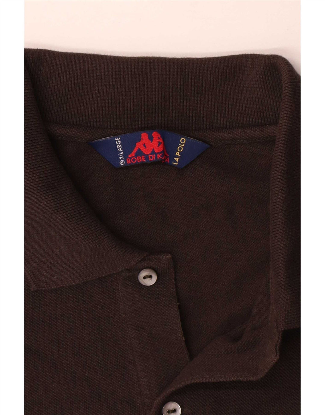 Cămașă polo pentru bărbați Kappa XL bumbac maro