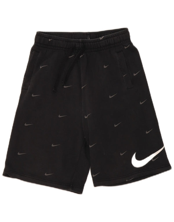 Pantaloni scurți sport Nike Graphic Standard Fit 13-14 ani XL bumbac negru