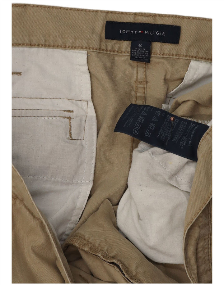 TOMMY HILFIGER Pantaloni scurți cargo pentru bărbați W40 XL bumbac bej