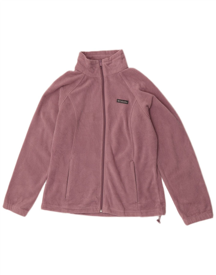 Jachetă fleece Columbia pentru femei UK 16, mare, violet, poliester