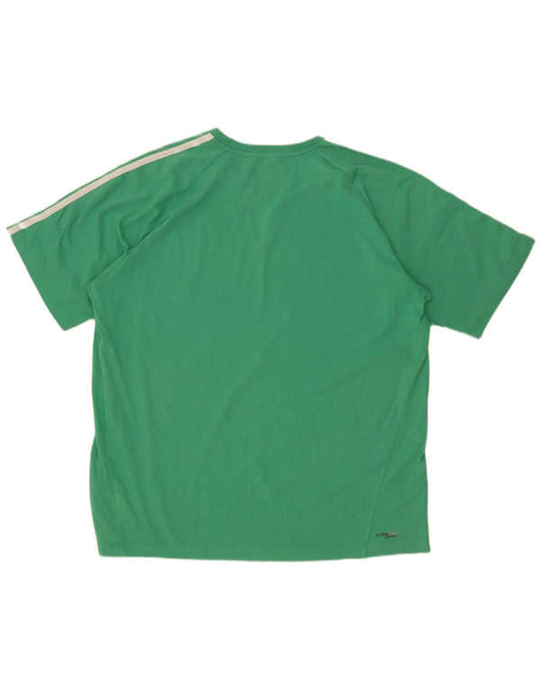 Tricou Adidas Clima 365 pentru bărbați Top XL Bumbac verde
