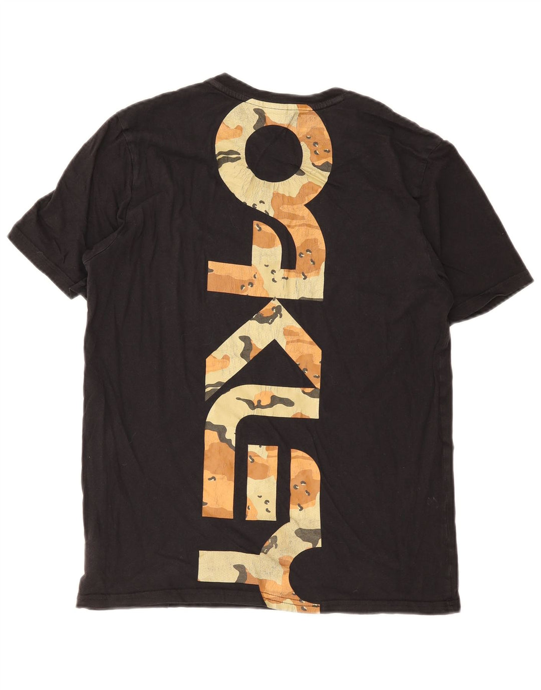 Tricou grafic Oakley pentru bărbați Top mic bumbac negru
