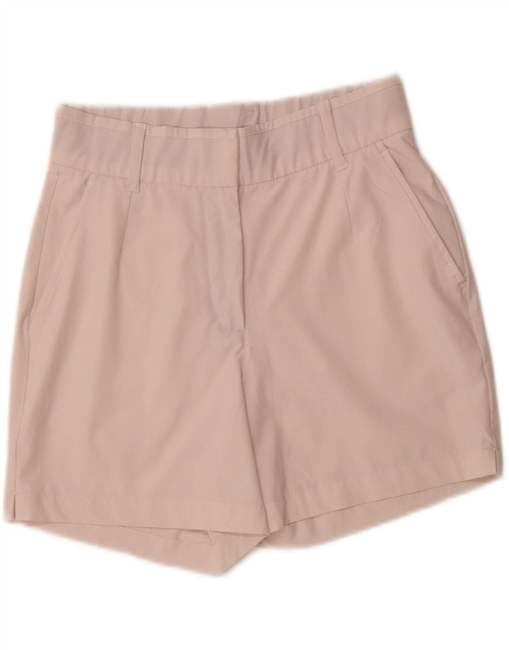 NIKE Womens Dri Fit Chino Shorts Small W28  White Polyester Vintage Nike and Second-Hand Nike from Messina Hembry 