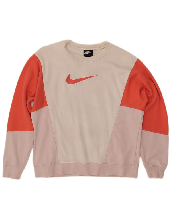 Pulover supradimensionat pentru femei NIKE UK 10 mic multicolor
