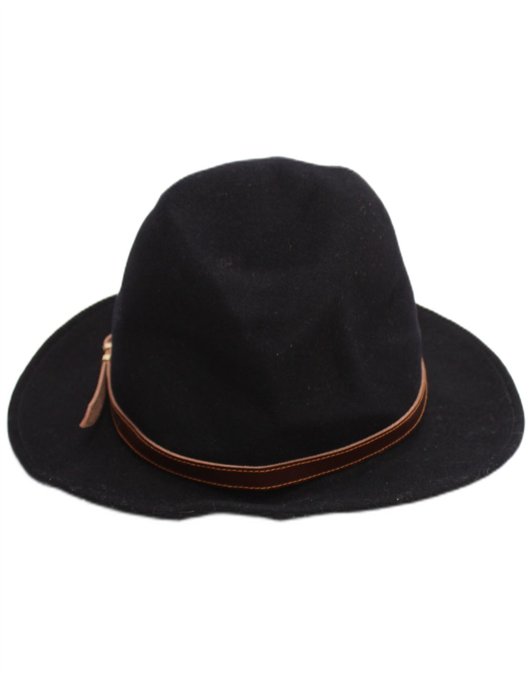 P.G.Field Pălărie Fedora pentru bărbați, lână mare, albastru