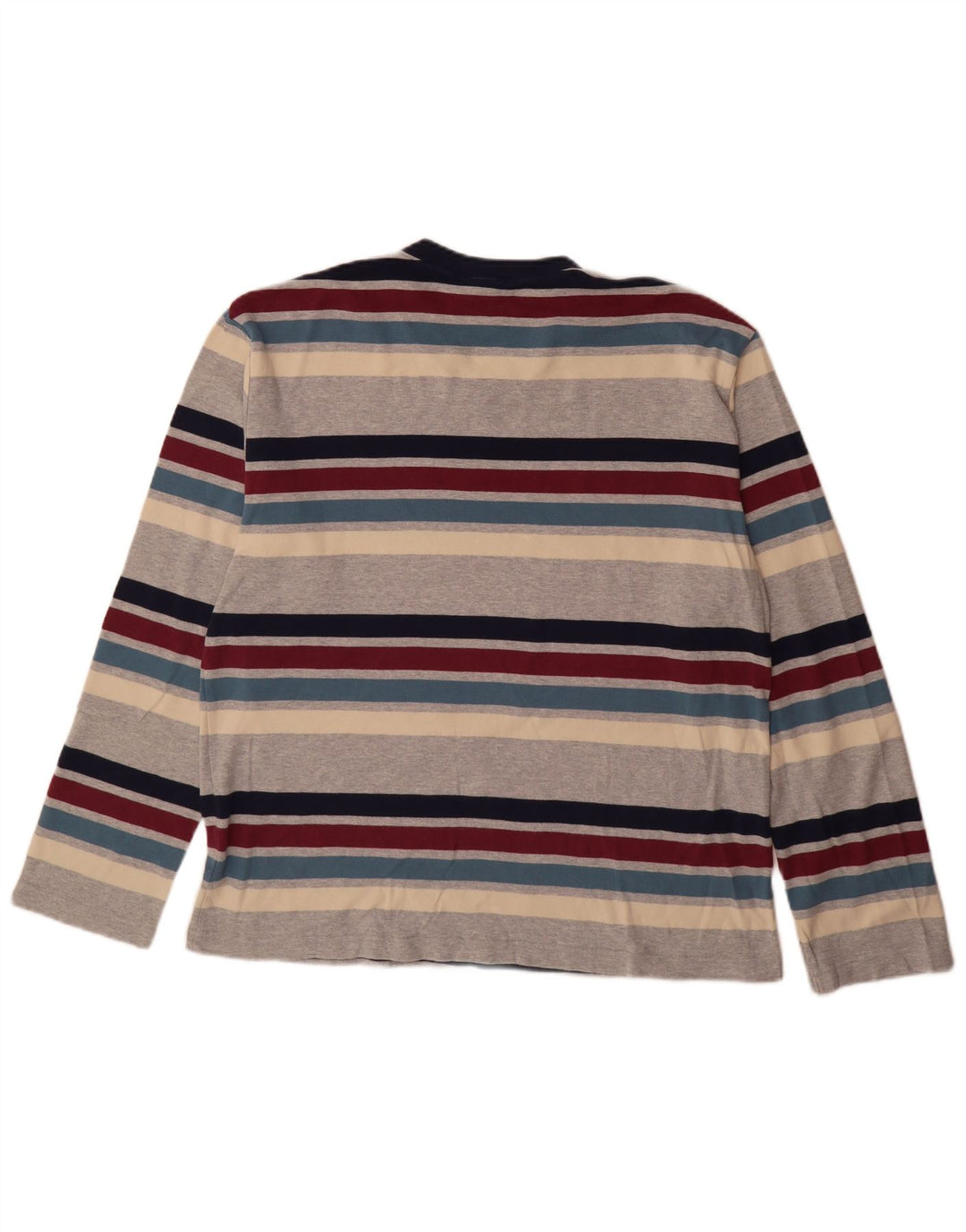Top pentru bărbați Fila cu mânecă lungă XL, bumbac cu dungi multicolore