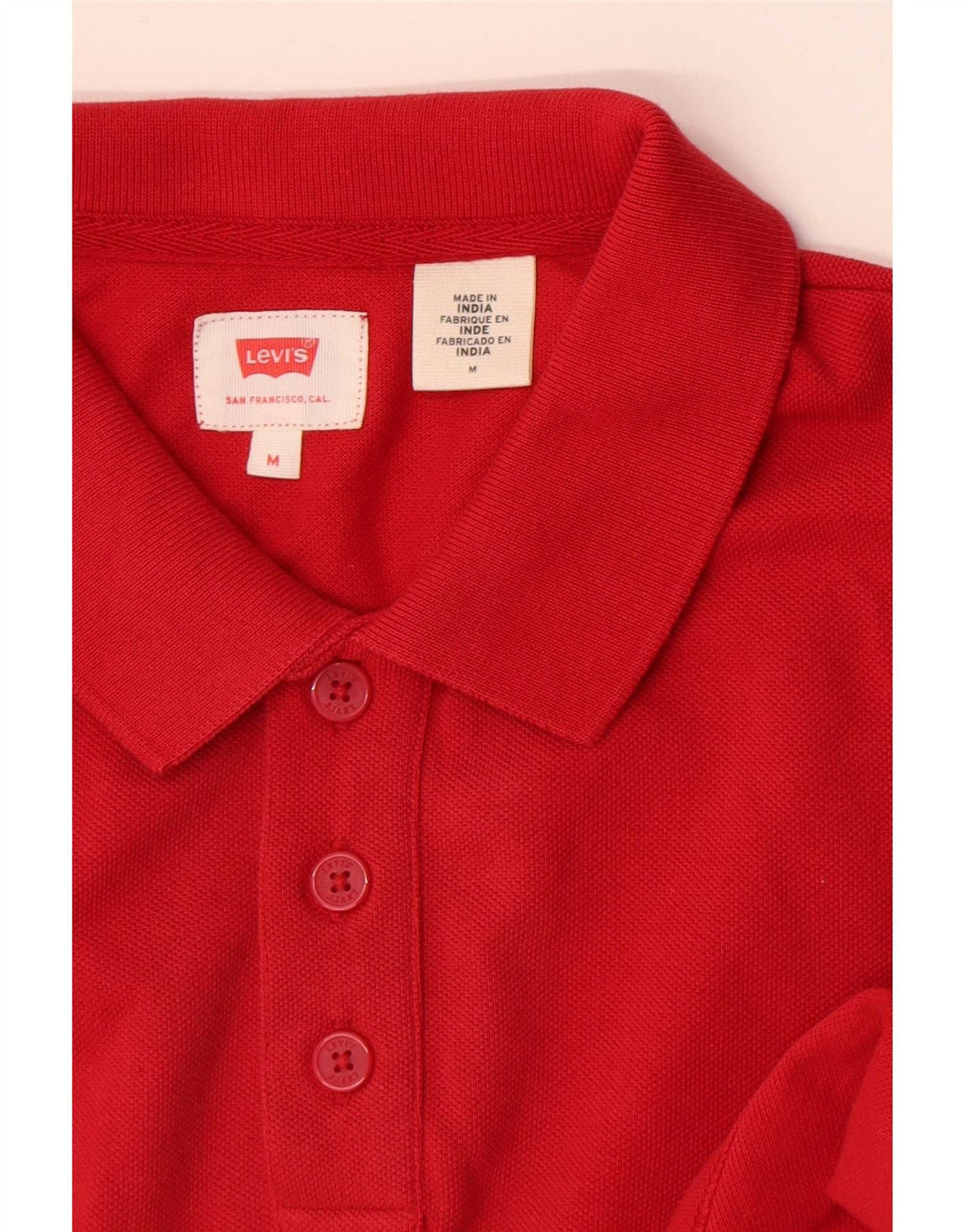 Tricou polo Levi's pentru bărbați, roșu mediu