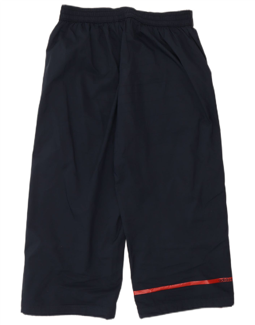 Pantaloni de trening capri Adidas băieți 13-14 ani poliester bleumarin