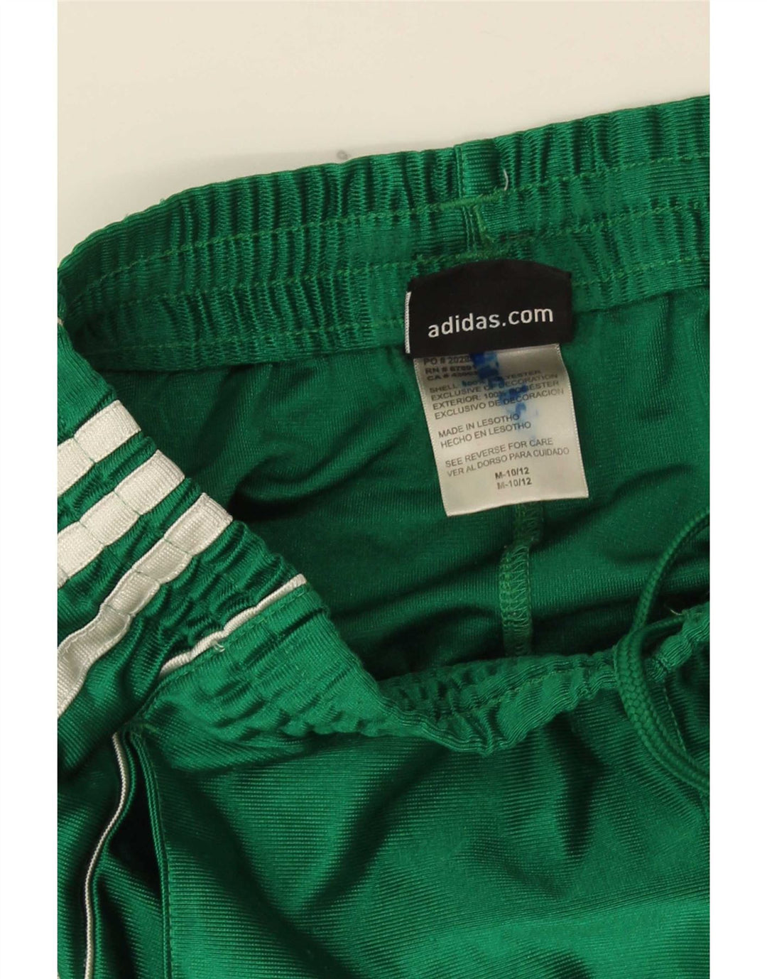 Pantaloni scurți sport pentru băieți Adidas 10-11 ani Poliester verde mediu