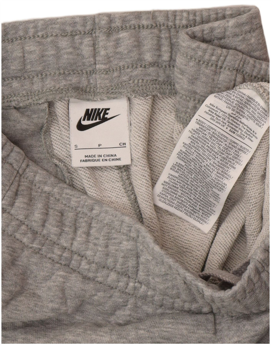 Pantaloni de trening Nike pentru bărbați Joggeri, bumbac, gri mic